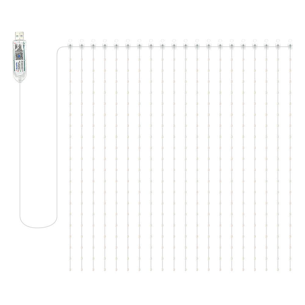 Eignet sich ein WS2811-RGB-Pixelvorhang mit 400 LEDs für gewerbliche Displays?